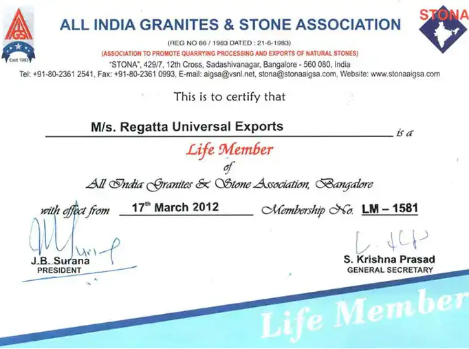 AIGS Certificate