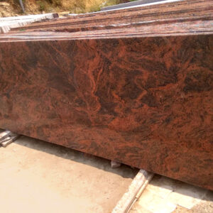Red Multicolor Granite Cutter Slabs Manufacturer & Exporter in India