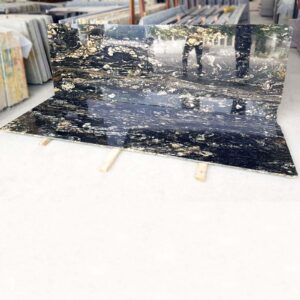 Titanium Gold Granite Cutter Slabs Manufacturer & Exporter in India